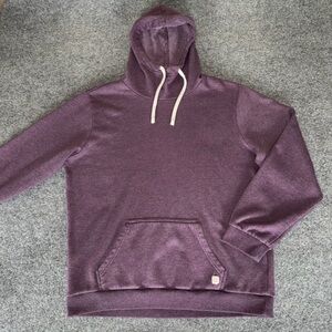 Men's Marine Layer Purple Pullover Hoodie Sweatshirt